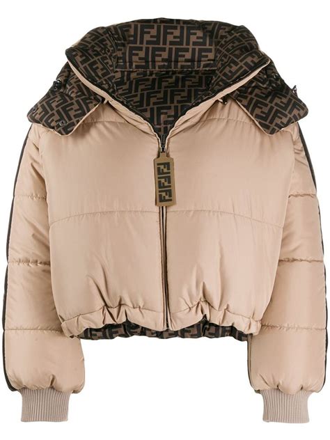 fendi reversible jacket women& 39|Puffer Jacket .